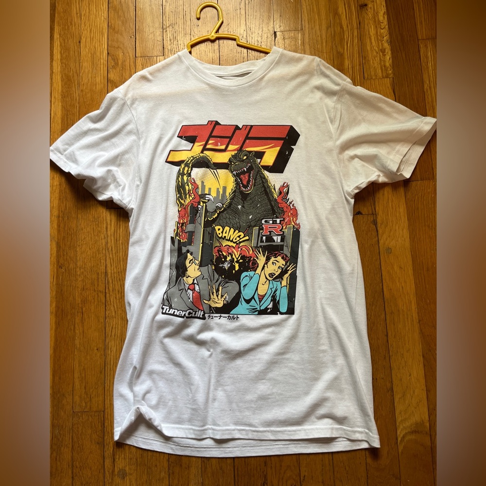 Vintage TunerCult Godzilla Graphic Tee.